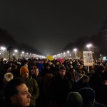 Foto: Demo gegen bärgida/pegida vorm Brandenburger Tor 2015-01-05