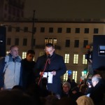 Foto: Demo gegen bärgida/pegida vorm Brandenburger Tor 2015-01-05